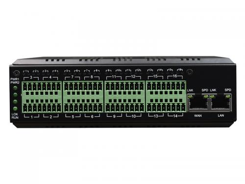 工業(yè)軌式16路 RS-232/RS-422/RS-485 串口服務器