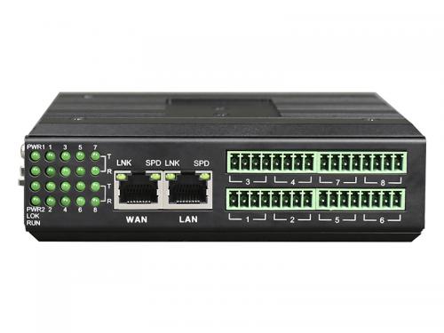 工業(yè)軌式8路 RS-232/RS-422/RS-485 串口服務器